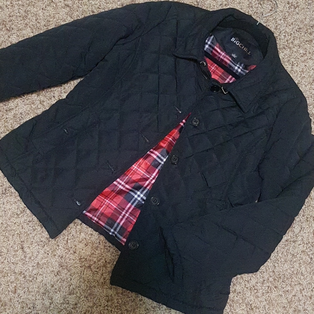 Beautiful black quilter coat size M